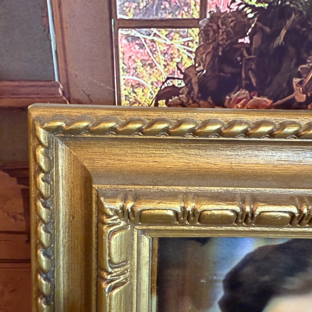 Vintage Look Framed Lenticular Changing Spooky Halloween Portrait Creepy Haunted - Picture 14 of 15